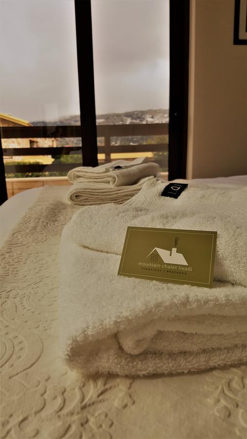 Mountain Chalet Livadi أراخوفا المظهر الخارجي الصورة