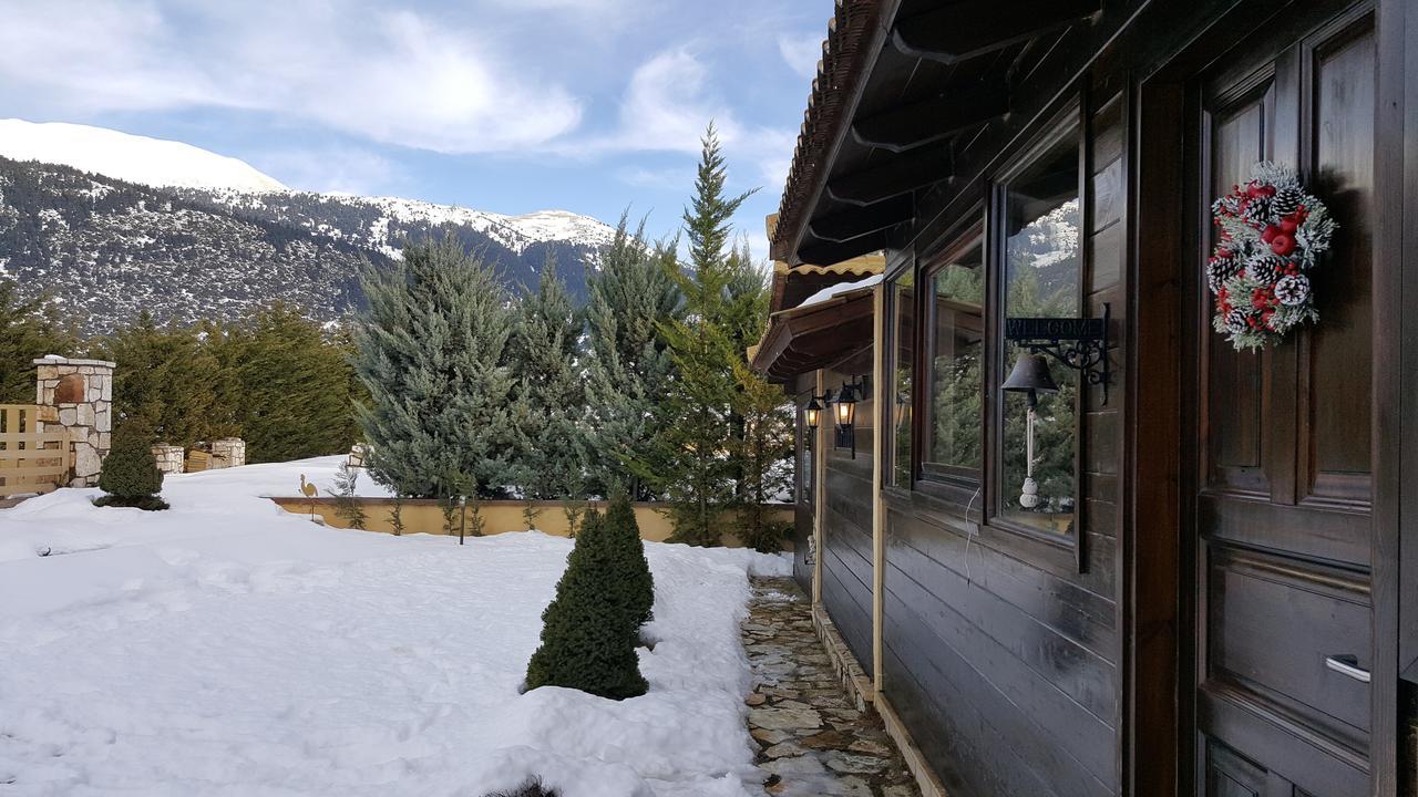Mountain Chalet Livadi أراخوفا المظهر الخارجي الصورة